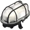 Image de Müller-Licht Oval Luminaire pour pièces humides E27 noir