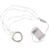Image de Guirlande lumineuse micro-LED - RAYHER - 4 brins - minuterie 6/18 h - Blanc chaud