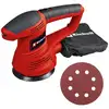 Image de Einhell Ponceuse excentrique TC-RS 38 E (380 W, Diamètre du disque abrasif : 125 mm, Système auto-agrippant, Livré avec une feuille abrasive)