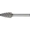 Image de Pferd-Werkzeug 21117882 Hartmetallfrässtift Rbf Rundbogenform 1225/6 Inox