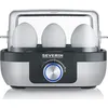Image de Severin EK 3169 cuiseur d'oeufs 6 oeufs 420 W Noir, Acier inoxydable