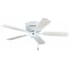 Image de Deko - Ventilateur de plafond White Liane 132 cm avec tirette