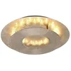 Image de Plafonnier lampe de salon lampe de salle à manger lampe de chambre lampe de couloir, métal feuille d'or design, anneau lumineux tournant, led 6W