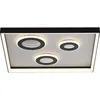 Image de PAUL NEUHAUS Plafonnier LED 6856-18 noir, 32 W, 4000 lm, CCT, télécommande