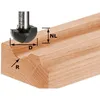 Image de Hw S8 R6,35 Hohlkehlfrser 12,70 x 10 x 40 x 8 mm ( 490984 ) fr Dfonceuse of 900, of 1000, of 1010, of 1010 r, of 1400, of 2000, of 2200 - Festool