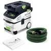 Image de Festool   Aspirateur mobile CLEANTEC CTM MIDI I   Classe M pour poussières de bois et minérales   Dépression 24000 Pa   Technologie Bluetooth intégrée