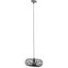 Image de Eglo - Suspension lumineuse suspension lampe de chambre cage en métal gris spots de plafond trio lumières 306900161
