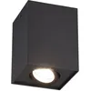 Image de Trio - Plafonnier Biscuit Noir Cubo Spot GU10 Réglable Lighting