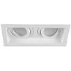 Image de Trio - Spot Encastrable Rectangulaire Kenai 2xGU10 Blanc L17 cm Lighting