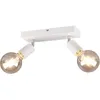 Image de Trio - lighting vannes bar 2 spots rÉglables blanc lampes exclues r80182031