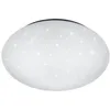 Image de Trio Lighting - Plafonnier Rond Effet Etoile Paolo Led 4000k Blanc IP44