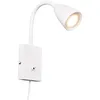 Image de Applique Wanda 1x10W GU10 Blanc Mat
