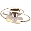 Image de Trio Lighting - Plafonnier ventilateur led chromé ø50 cm avec télécommande