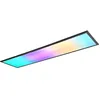 Image de Plafonnier LED REALITY Beta R67661232 noir, 31 W, 3600 lm, CCT, RGB