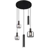 Image de Suspension, Mataro, Excl.1xe27 Excl.2xe14 Excl.2xgu10, Hauteur: 150cm, Diam: 40cm, Trio
