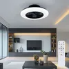 Image de RL - Ventilateur de plafond salon lumière plafonnier chambre lumière effet étoile, télécommande dimmable cct veilleuse minuterie, led 30 watts led