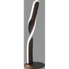 Image de REALITY Lampe de table LED Ginko R55791132, 10W, 3000K, 1020lm, blanc chaud, IP20, noir