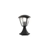 Image de Borne lumineuse d'extérieur, éclairage de chemin, éclairage de jardin, aluminium noir, E27, IP44, H 30 cm