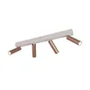 Image de Plafonnier spot lampe de plafond métal café LED SMD interrupteur variateur L 65 cm