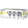 Image de Lot De 3 Ampoules Led Gu10 Verre - 5w - Blanc Chaud