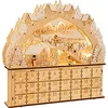 Image de small foot advent calendar for skiing fun, Christmas decoration, made of wood, with LED, item number 11789 en occasion ou reconditionné