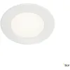 Image de SLV - italia dl 126 3w round ceiling led lamp warm light 3000k in tbd white color 112221