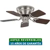 Image de Casafan - Ventilateur de plafond Classic Flat iii Chrome 75