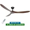 Image de Casafan - Ventilateur de plafond Eco Genuino dc 180 Noir-Noyer