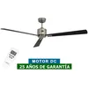 Image de Casafan - Ventilateur de plafond Eco Neo iii 152 bn Wenge / Argent