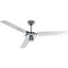 Image de Ventilateur de plafond Tristar z Chrome 122 cm