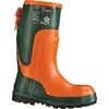 Image de Bottes de sécurité forestière Ulme, taille 44, olive/orange, caoutchouc naturel