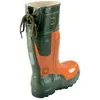 Image de FP - Botte de sécurité forestière Ulme Taille 45 olive/orange caoutchouc naturel sb e en iso 20345