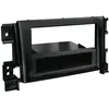 Image de Support autoradio 1DIN compatible avec Suzuki Grand Vitara ii ap05 Avec vide poche - Noir