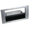 Image de Support Autoradio compatible avec Ford 04-10 - Argent - Avec vide-poche