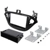 Image de Adnauto - Support autoradio compatible avec Opel Adam ap12 Corsa e ap14 - Noir brillant - avec vide-poche