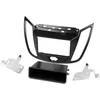 Image de Kit support 2Din compatible avec Ford C-Max-DXA ap10 Ford Kuga-DM2 Facelift ap13 - Noir mat