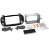 Image de Kit Support Autoradio compatible avec Fiat 500 et 500C Noir brillant