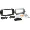 Image de Adnauto - Kit Facade autoradio 2DIN compatible avec Fiat 500-500 c ap07 Noir