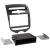 Image de Adnauto - Support autoradio compatible avec Hyundai ix20 - Noir mat