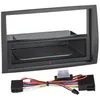 Image de Adnauto - Facade autoradio 2DIN compatible avec Citroen Jumper Fiat Ducato Peugeot Boxer ap06 Avec vide poche Induction Qi Noir