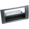 Image de Adnauto - Facade autoradio 2DIN compatible avec Ford ap03 Avec vide poche Induction Qi Anthracite