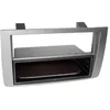 Image de Adnauto - Facade autoradio 2DIN compatible avec Lancia Musa ap04 Avec vide poche Induction Qi Anthracite beige