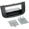 Image de Kit Facade autoradio 2DIN compatible avec Mitsubishi Colt 08-12 Avec vide poche Induction Qi Noir