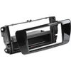 Image de Adnauto - Kit Facade autoradio 2DIN compatible avec Seat Ibiza ap08 Avec vide poche Induction Qi Noir brillant