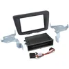 Image de Kit support avec vide poche Induction Qi compatible avec Suzuki Baleno - Noir