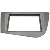 Image de Support Autoradio compatible avec Seat Leon 05-12 - Argent Fonce