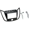Image de Kit Support Autoradio compatible avec Ford C-Max Kuga 10-19 - Noir mat