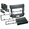 Image de Adnauto - Support autoradio 2DIN compatible avec Mitsubishi Peugeot Citroen ap07 avec vide poche - Noir