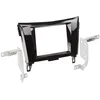 Image de Adnauto - Kit 2Din compatible avec Nissan Qashqai X-Trail - Acenta - ap14 noir brillant