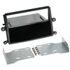 Image de Adnauto - Support autoradio 2DIN compatible avec Mitsubishi L200 06-15 avec vide poche - Noir